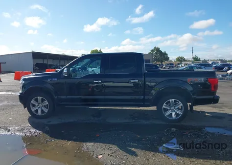 2018 Ford F-150 Platinum z USA, uszkodzony, nr VIN 1FTEW1E58JFD00298